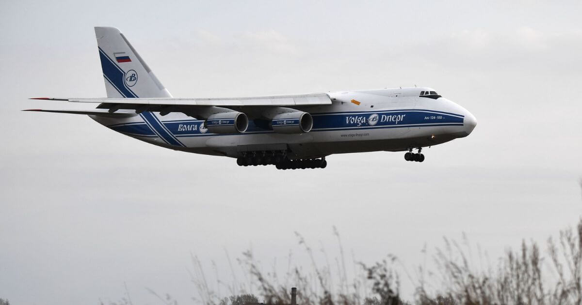 В Беларусь прилетал «Руслан»