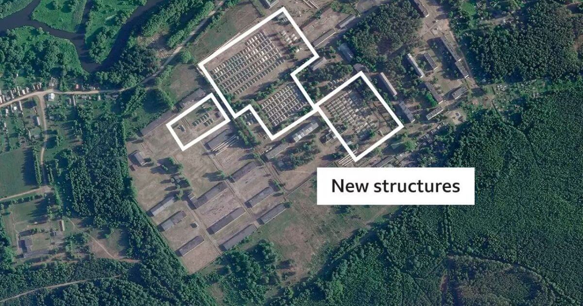 Лагерь на ≈ 8 000 человек: под Осиповичами построен полевой лагерь, где возможно будет ЧВК «Вагнер»