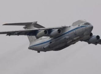 Іл-76 ВКС РФ з Мачулішчаў паляцеў у Цвер