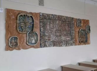 На истфаке БГУ уничтожили панно с изображением Калиновского