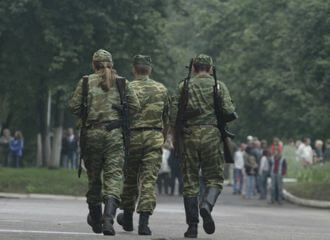 В Гомельском районе развернут батальон 38-й десантно-штурмовой бригады