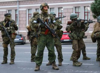 NYTimes: З’явіліся свежыя спадарожнікавыя здымкі будаўніцтва лагера пад Асіповічамі