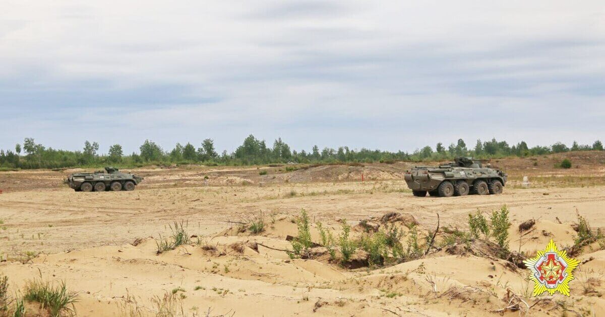 Belarusian Hajun: Military activity on the territory of Belarus on June 14