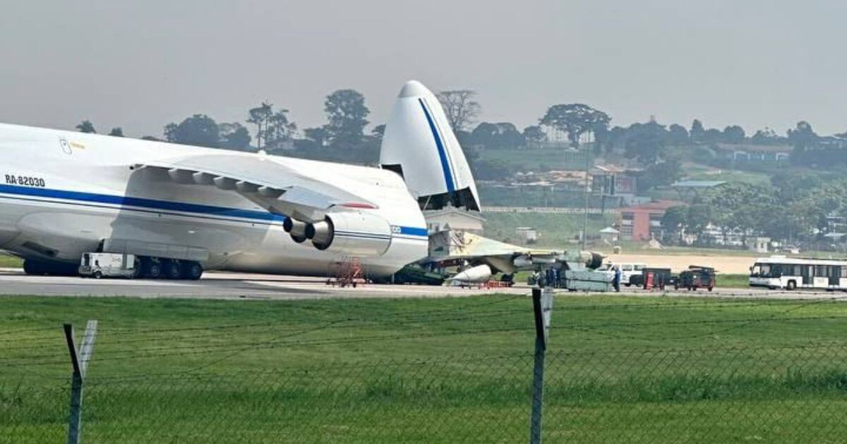 Ан-124 привёз в Беларусь ремонтировать Су-30 ВВС Уганды?