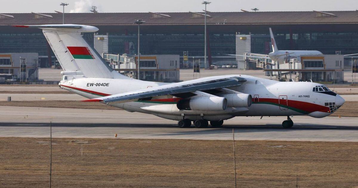 Ил-76 ВВС РБ вернулся в Беларусь после 10-дневного визита в Иран