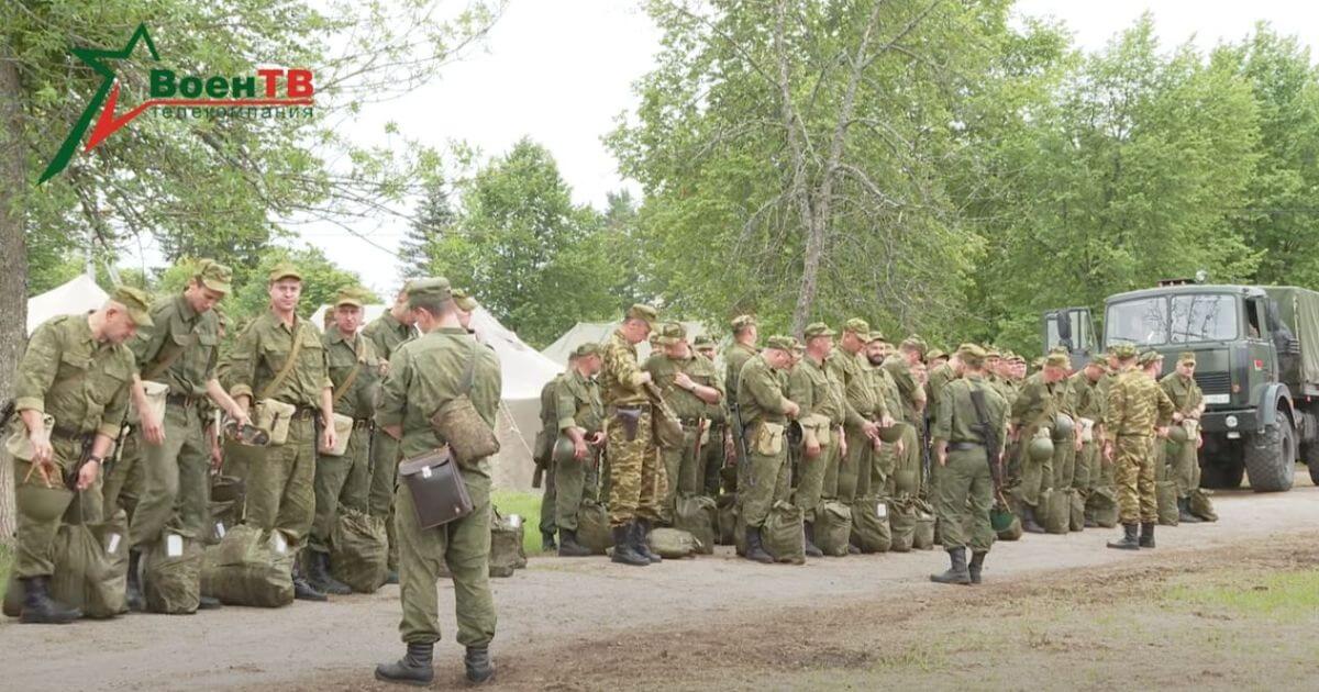 МО сообщило, что под Осиповичами ЧВК «Вагнер» тренирует тероборону