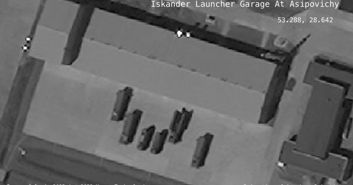 FAS: В Осиповичах построен новый гараж для «Искандеров», которые могут нести ТЯО