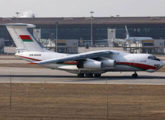 Ил-76 ВВС РБ вернулся в Беларусь после 10-дневного визита в Иран