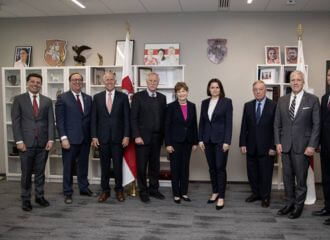 Святлана Ціханоўская прыняла дэлегацыю сенатараў ЗША, што прыбылі на Саміт НАТА