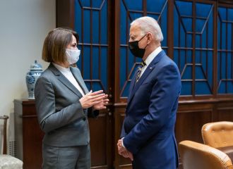 Sviatlana Tsikhanouskaya is meeting with Joe Biden