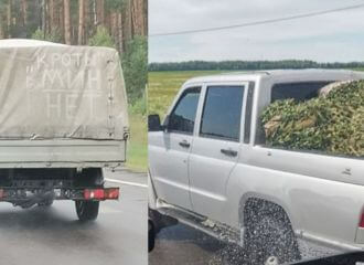 The 5th convoy of PMC Wagner arrived in Belarus: it includes over 90 vehicles