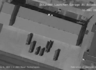 FAS: У Асіповічах пабудаваны новы гараж для «Іскандэраў», якія могуць несці ТЯЗ