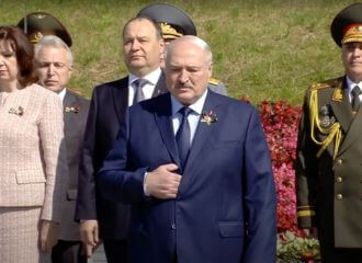 Сыноў Лукашэнкі не было ў Кургана Славы. Іх няма і ў краіне