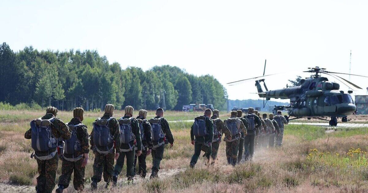 Учения ВС РБ проходят в Жабинковском районе