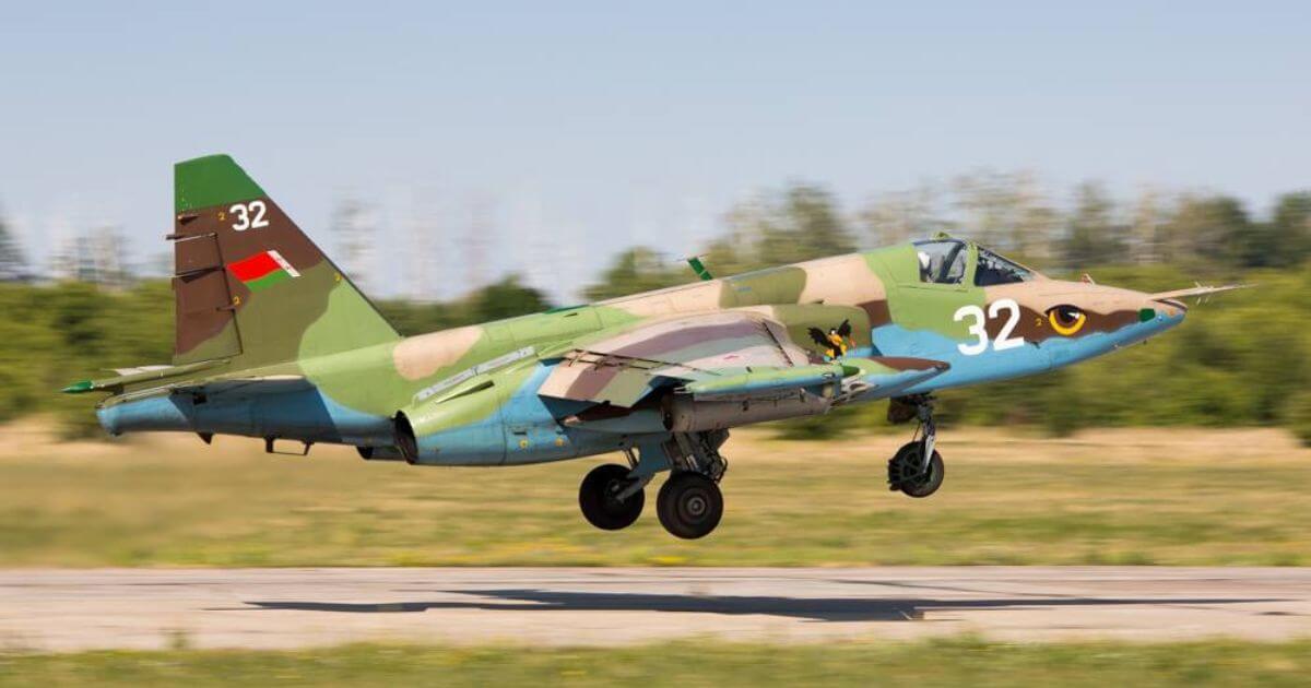 The Belarusian Defense Ministry is planning to repair eight Su-25 attack aircraft in 2023