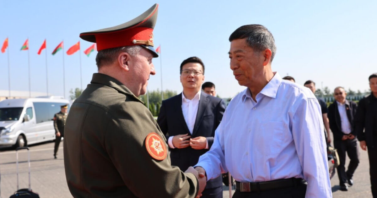 China’s Minister of Defense arrived in Belarus