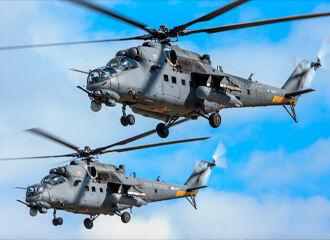 В Беларусь прилетела первая партия вертолетов Ми-35 ВВС РБ