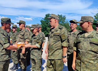 The first military cargo train of the Russian Armed Forces arrived in Belarus to participate in the CSTO drills