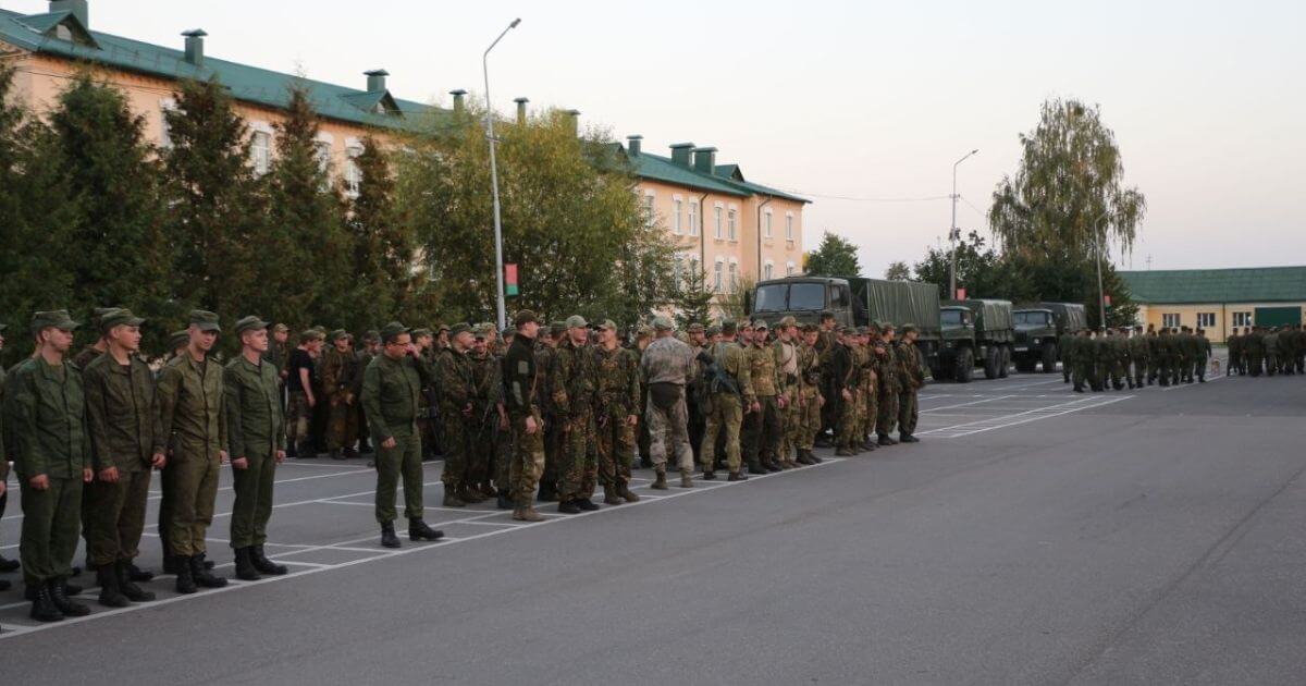 Подразделения ВС РБ начали возвращаться в пункты постоянной дислокации