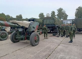 Подразделения ВС РБ выдвигаются в район проведения учений