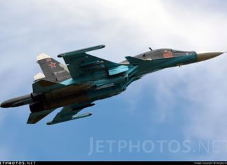 Упавший вчера в Воронежской области Су-34 ВКС РФ в августе улетел из РБ?