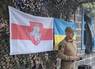 Беларусские десантники в Украине удостоены медалей БНР