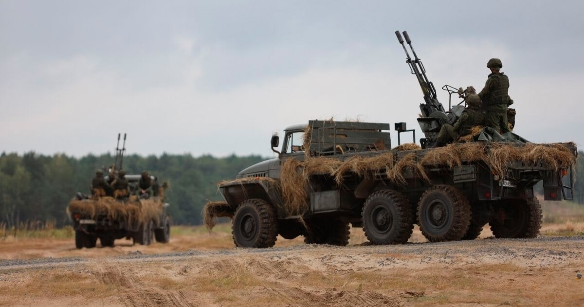 Belarusian Hajun: Military activity on the territory of Belarus on August 31