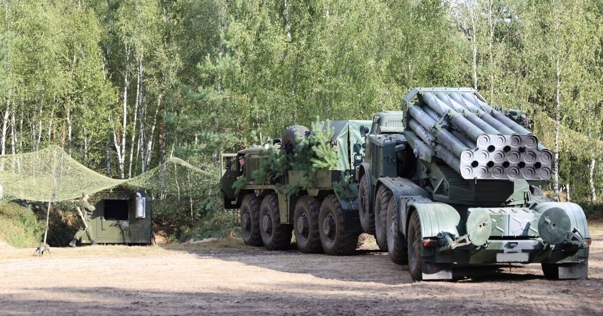 Belarusian Hajun: Military activity on the territory of Belarus on September 1