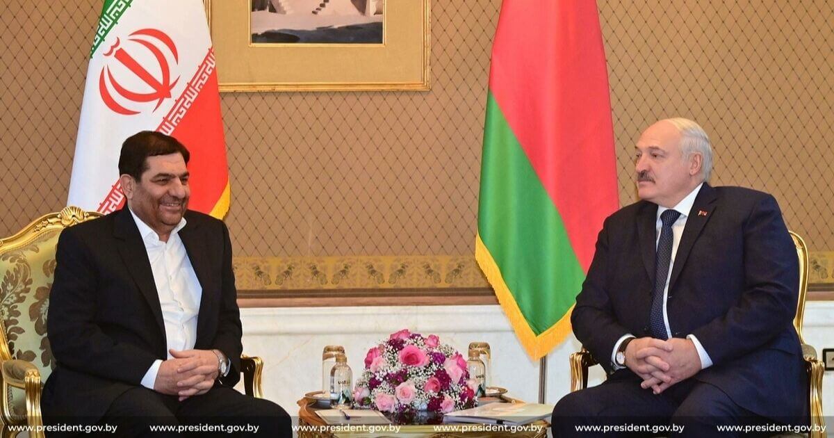 Iranian Vice President Mohammad Mokhber arrived in Minsk