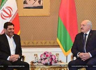 Iranian Vice President Mohammad Mokhber arrived in Minsk