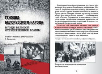 Беларусским школьникам будут вбивать в голову, что национальные символы беларусов — нацистские, а протесты 2020 — по методам коллаборационистов