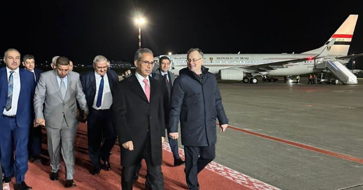 Зидан прилетел в Минск из Ирака в составе делегации Высшего судебного совета