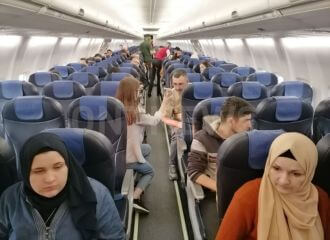 На эвакуацыйным рэйсе з Газы ў Беларусь прыляцелі не 43 бежанцы, як чакалася, а 25. Прапаганда зрабіла з гэтага шоу
