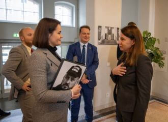 «Больш беларускай, менш прапаганды»: Святлана Ціханоўская сустрэлася з кіраўніцтвам YouTube