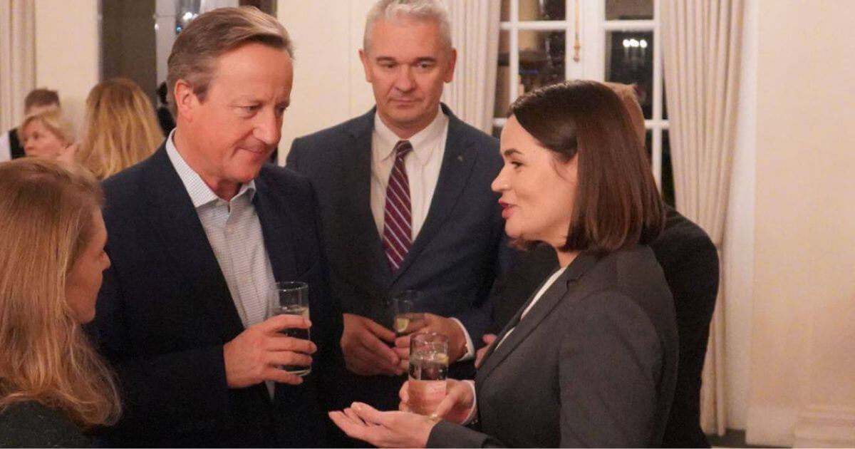 Ціханоўская сустрэлася з кіраўніком МЗС Вялікабрытаніі