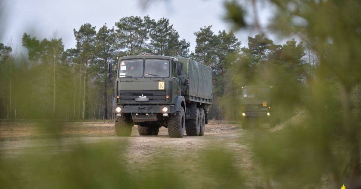 Беларускія вайскоўцы працягваюць знаходзіцца ў літоўскім памежжы прынамсі да канца красавіка