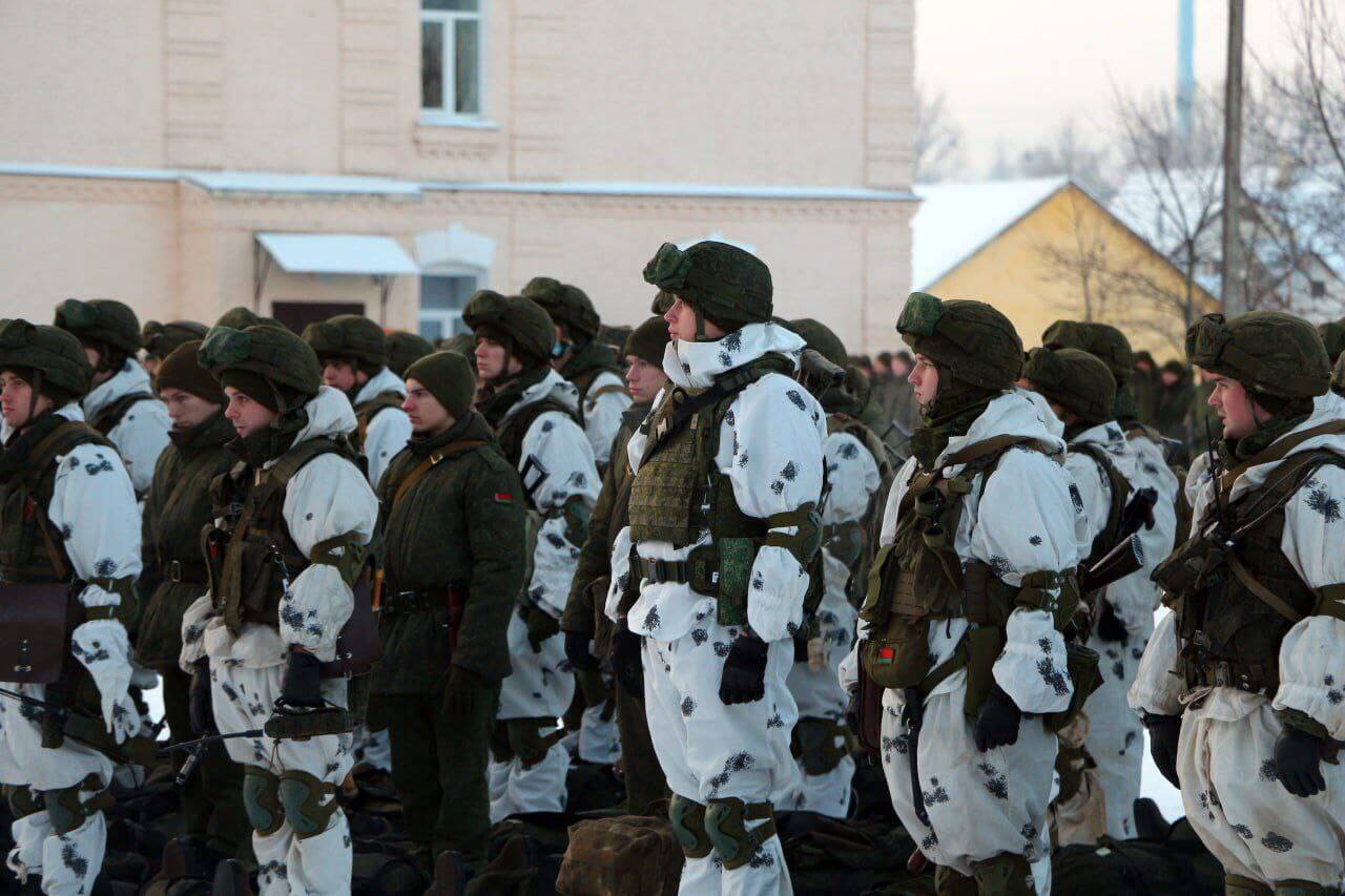 Обзор военных событий в Беларуси за 1-7 января