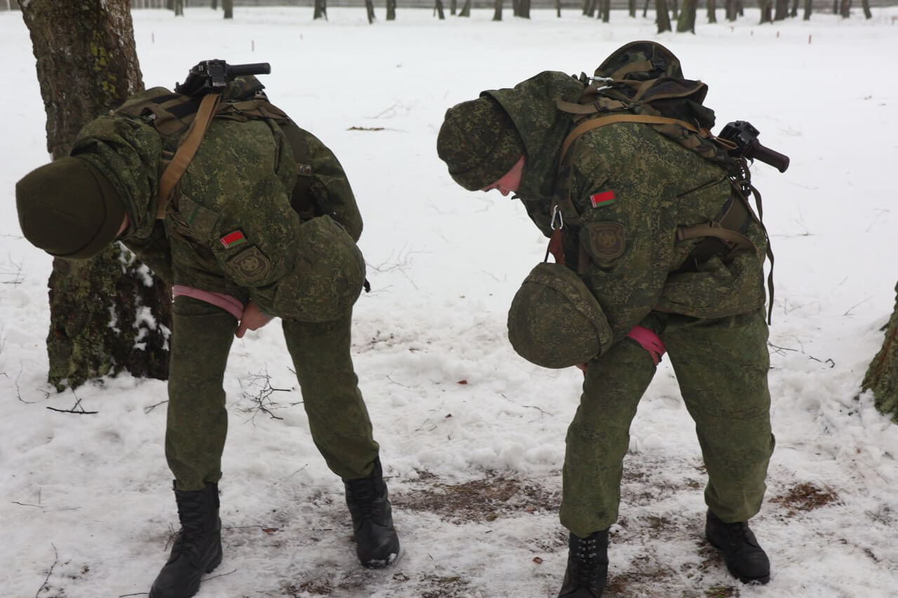 Обзор военных событий в Беларуси за 15-21 января