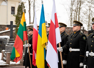 «Палітычнае нараджэнне беларускай нацыі»: Ціханоўская выступіла з прамовай на ўшанаванні памяці паўстанцаў 1863-64 гг.