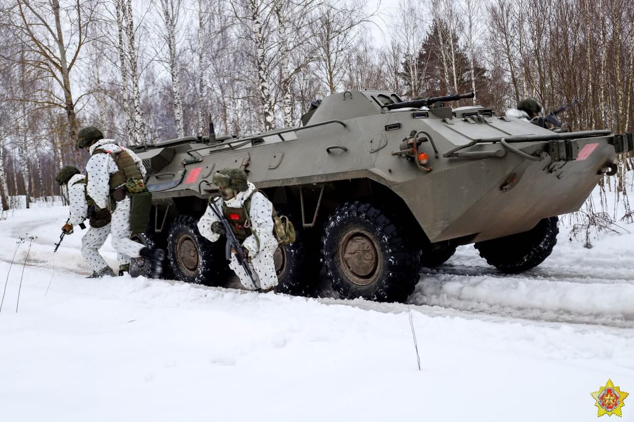 Обзор военных событий в Беларуси за 29 января — 4 февраля