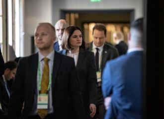 Святлана Ціханоўская на Мюнхенскай канферэнцыі па бяспецы: «Дыктатары не спыняцца, пакуль іх не спынім мы»