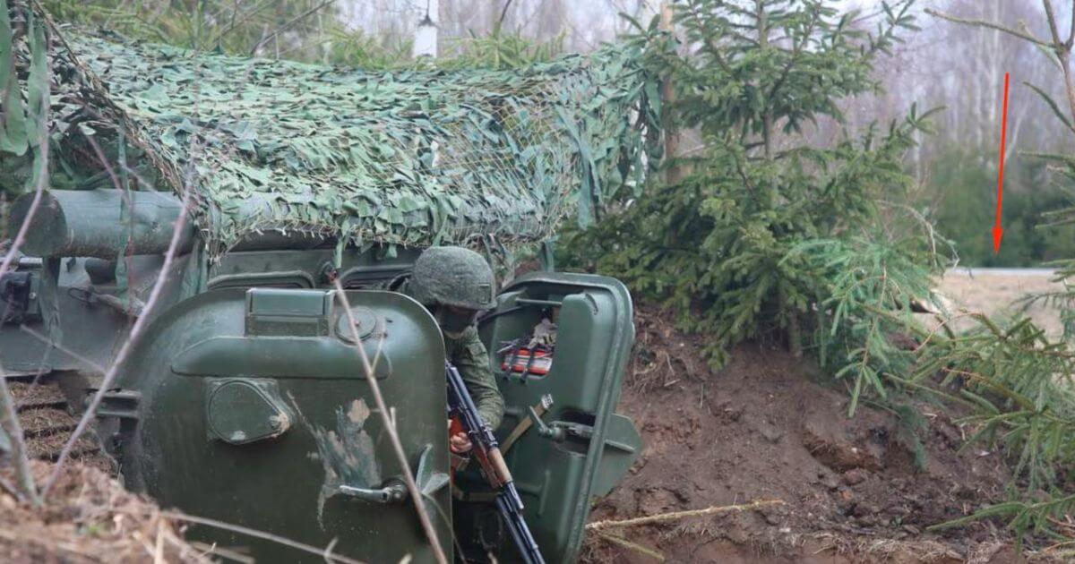 На мяжы з Літвой устаноўлены блокпост з танкам і БМП