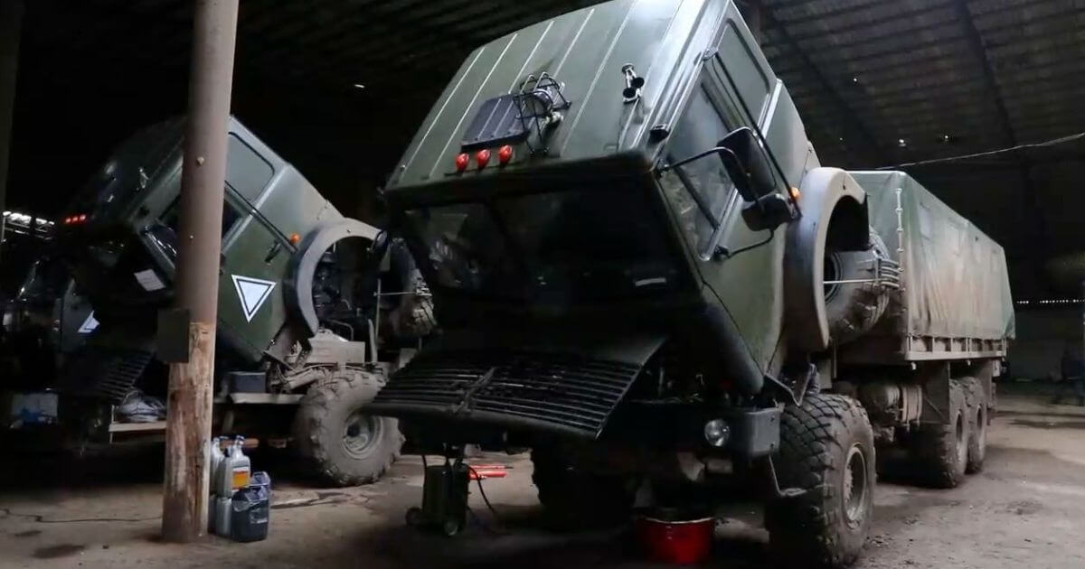 Российские военные начали эксплуатировать МАЗы