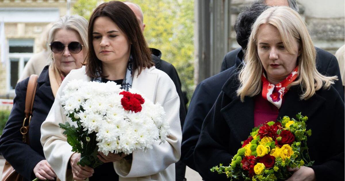 Святлана Ціханоўская ўшанавала памяць ахвяраў катастрофы на Чарнобыльскай АЭС