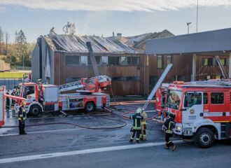 Пожар на погранпереходе «Мядининкай»: Движение восстановлено.