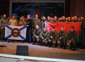 Танковый батальон 11-й механизированной бригады продолжает обучение в России