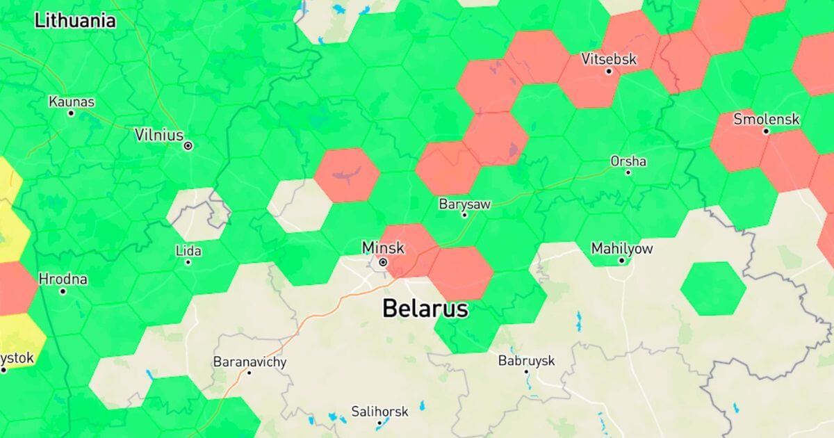 «Белаэронавигация» подтвердила глушение GPS и подмену координат в Беларуси