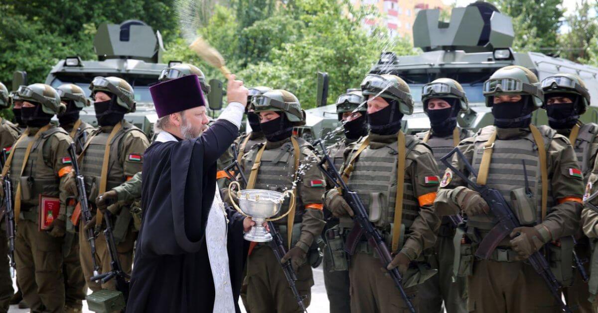 Во внутренних войсках презентовали новый отряд спецназа