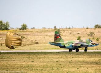 В Мачулищи перебазирована часть самолетов штурмовой авиационной базы