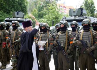 Во внутренних войсках презентовали новый отряд спецназа